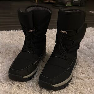 Black Winter Boots